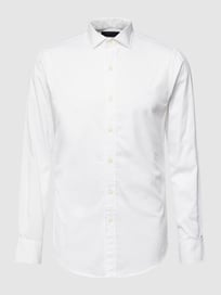 Slim Fit Freizeithemd mit Label-Stitching von Polo Ralph Lauren Weiß - 48