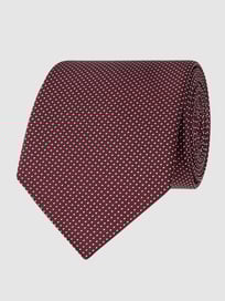 Krawatte aus reiner Seide (7 cm) von Willen Rot - 18