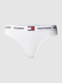 String met elastische band met logo van TOMMY HILFIGER Wit - 18