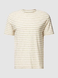 T-Shirt mit Rundhalsausschnitt von Marc O'Polo Weiß - 14