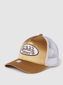 Trucker Cap mit Label-Patch Modell 'TRUCKER CARY' von Von Dutch Gelb - 26
