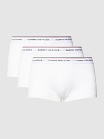 Trunks mit Stretch-Anteil im 3er-Pack von Tommy Hilfiger Weiß - 43