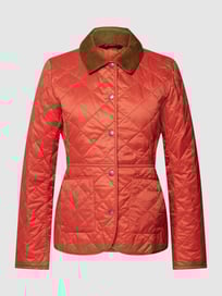 Steppjacke mit aufgesetzten Taschen Modell 'DEVERON' von Barbour Orange - 4