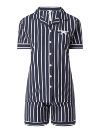 Pyjama aus Jersey von LOUIS & LOUISA Blau / Türkis - 21