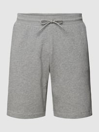 Sweatshorts mit Logo-Stitching von Napapijri Grau / Schwarz - 25