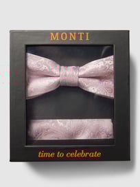 Fliege mit Allover-Muster von Monti Rosa - 38