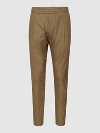 Stoffhose mit elastischem Bund von Stylebop Grün - 37