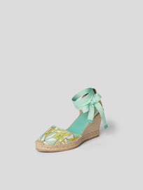 Wedges mit Allover-Muster von Emilio Pucci Grün - 9