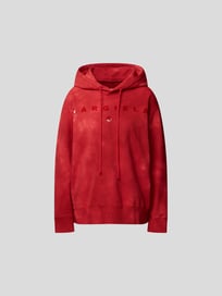 Hoodie mit Brand-Print von MM6 Maison Margiela Rot - 33