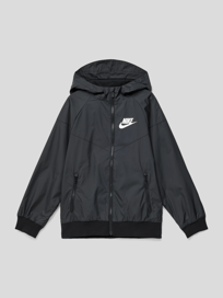 Jacke mit Colour-Blocking-Design von Nike Grau / Schwarz - 1
