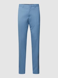 Slim fit pantalon, model 'Las' van Matinique Blauw / turquoise - 31