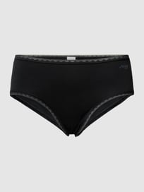 Pants mit Lochmuster-Abschlüssen von Sloggi Grau / Schwarz - 22