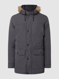 Parka mit Wattierung Modell 'Winner' von Jack & Jones Grau / Schwarz - 24