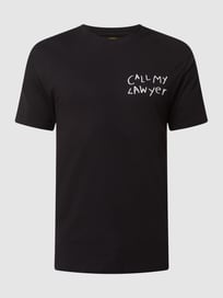 T-Shirt mit Message-Print  von MARKET Grau / Schwarz - 19