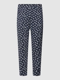 Pyjamahose mit elastischem Bund Modell 'Every Night' von Skiny Blau / Türkis - 19