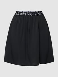 Minirok met all-over bloemenmotief van Calvin Klein Jeans Grijs / zwart - 43