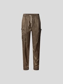 Hose mit Reißverschlusstaschen von Rick Owens Grau / Schwarz - 14