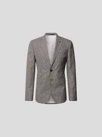 Anzug mit Hahnentrittmuster von Dsquared2 Grau / Schwarz - 23