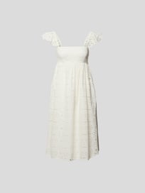 Midikleid aus reiner Bio-Baumwolle von BAUM & PFERDGARTEN Weiß - 10