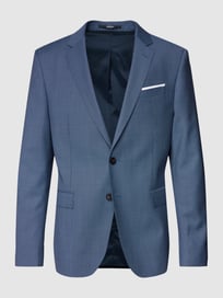 Slim Fit Sakko mit feinem Muster Modell 'Herby' von JOOP! Collection Blau / Türkis - 9