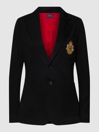 Blazer in gebreide look van Polo Ralph Lauren Grijs / zwart - 8