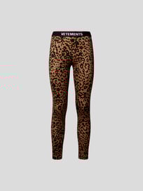 Leggings mit Animal-Print von VETEMENTS Braun - 26