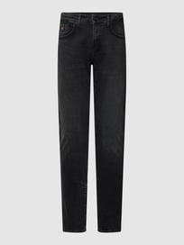 Tapered Fit Jeans mit Destroyed-Details Modell 'Joshua' von LTB Blau / Türkis - 29