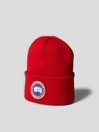 Mütze mit Brand-Detail von Canada Goose Rot - 8