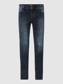 Skinny Fit Jeans mit Stretch-Anteil Modell 'Desert' von Raizzed Blau / Türkis - 14