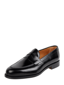 Penny-Loafer aus Leder  von Berwick Grau / Schwarz - 2