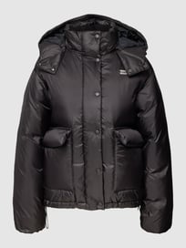 Donsjack in doorgestikte look, model 'LUNA van Levi's® Grijs / zwart - 32