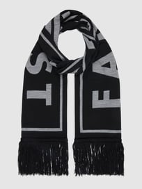 Schal aus Wollmischung  von Family First Milano Grau / Schwarz - 39