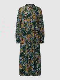 Blousejurk met all-over motief van Jake*s Casual Groen - 34