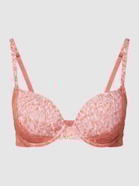 Beha met all-over motief, model 'MICRO' van Esprit Geel - 5