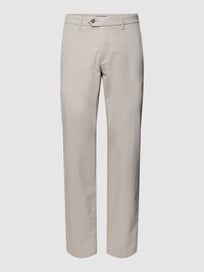 Hose mit Label-Details Modell 'Jonas' von Eurex By Brax Grau / Schwarz - 7