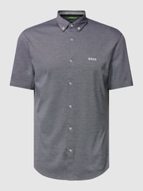 Vrijetijdsoverhemd met button-downkraag, model ‘BIADIA’ van BOSS Green Blauw / turquoise - 46