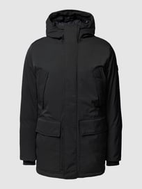 Daunenjacke mit Kapuze Modell 'Ground Parka' von Peak Performance Grau / Schwarz - 17