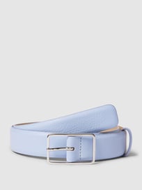 Leren damesriem met doornsluiting van Abro Blauw / turquoise - 22