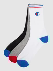 Socken mit Mehrzonen-Polsterung im 3er-Pack von CHAMPION Grau / Schwarz - 2
