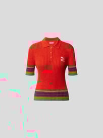 Poloshirt mit 3/4-Ärmeln von Etro Rot - 9
