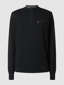 Troyer aus Sweat von bugatti Grau / Schwarz - 1