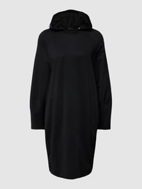 Sweatkleid mit Label-Details von Marc Cain Grau / Schwarz - 27