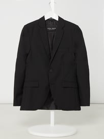 Slim fit 2-knoops colbert met viscose van G.O.L. Grijs / zwart - 21