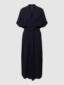 Midikleid mit Bindegürtel von Windsor Blau / Türkis - 11