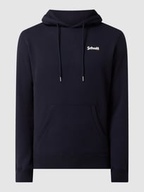 Hoodie aus Baumwolle  von Schott NYC Blau / Türkis - 1