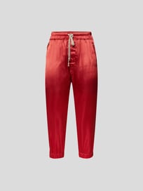 Jogpants mit schimmernder Optik von Rick Owens Rot - 7