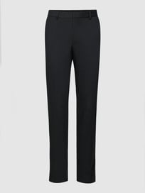 Slim Fit Anzughose mit Schurwoll-Anteil Modell 'Hesten' von HUGO Grau / Schwarz - 15