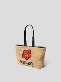 Shopper mit Label-Details von Kenzo Grau / Schwarz - 11