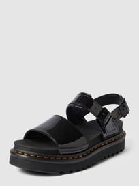 Sandalen met plateauzool, model 'Voss' van Dr. Martens Grijs / zwart - 1