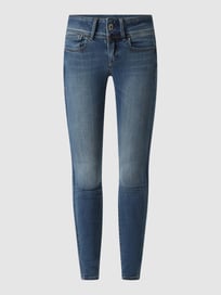 Super Skinny Fit Jeans mit Viskose-Anteil Modell 'Lynn' von G-Star Raw Blau / Türkis - 17